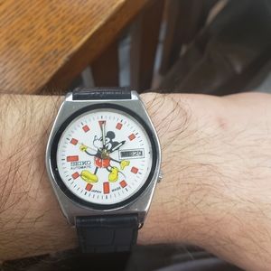 Seiko | Accessories | Mens Vintage Seiko Automatic Watch Mickey Mouse |  Poshmark